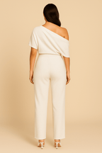 Alverina | Asymmetrisk One-Shoulder Jumpsuit