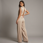 Arielle | Elegant Satin Jumpsuit