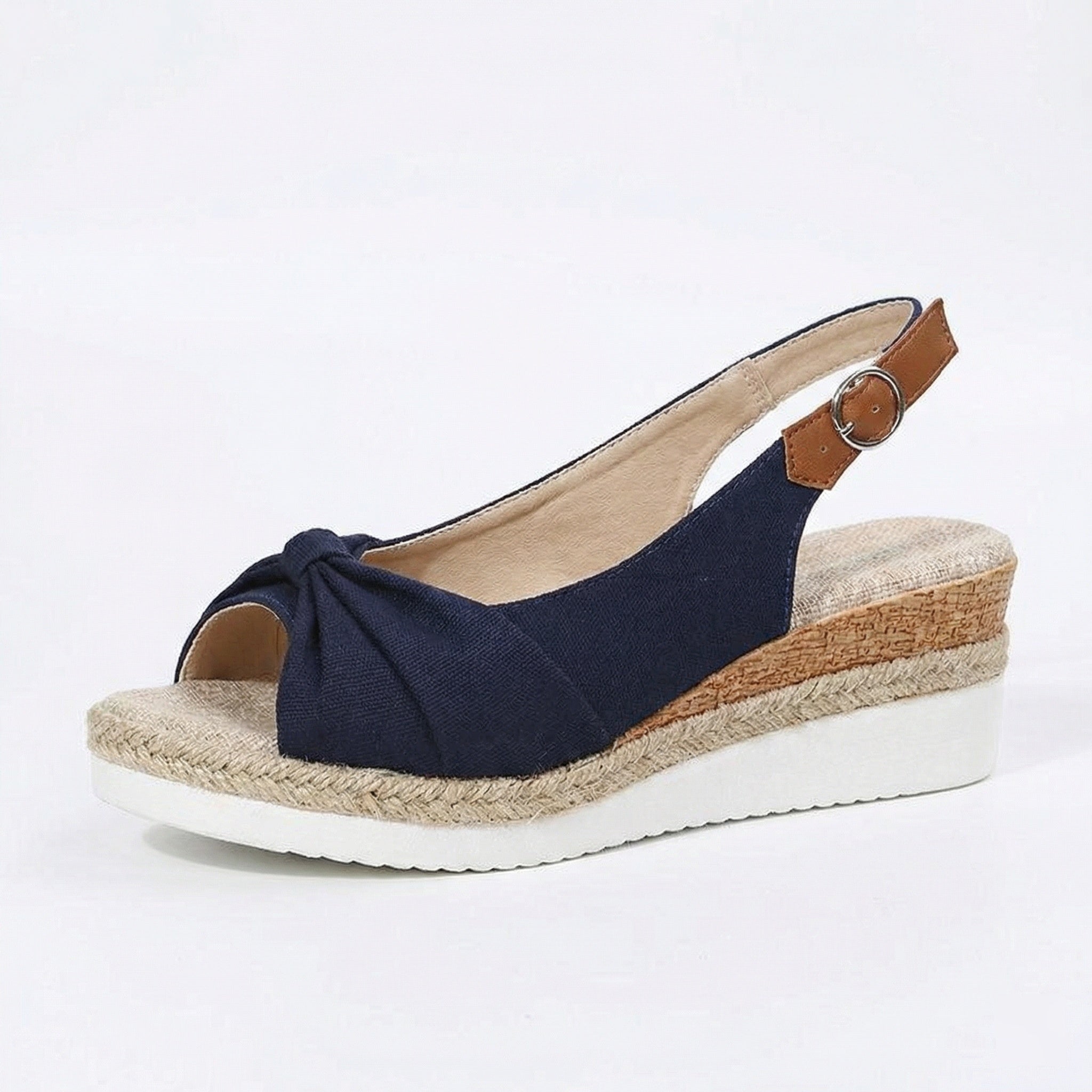 Amara | Sandaler med Plateau og Justerbar Rem