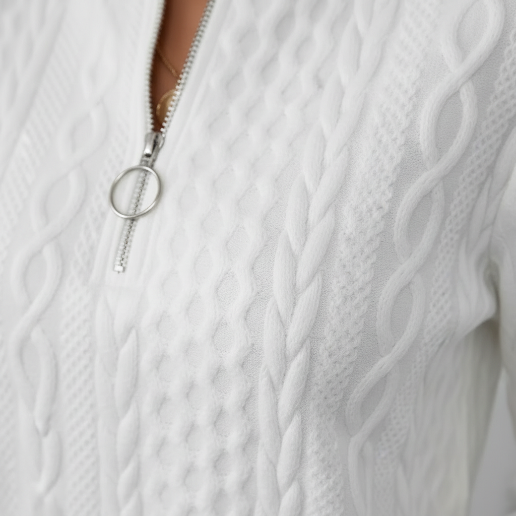 Éliane | Maglione a trecce da donna