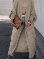 Amara | Lang Strikket Cardigan