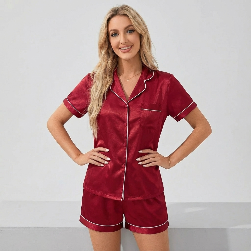 Lunaria | Ensemble pyjama en satin