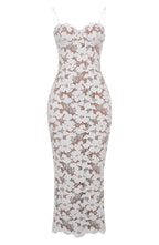 Elaria | Hvid Blonde Maxi Kjole