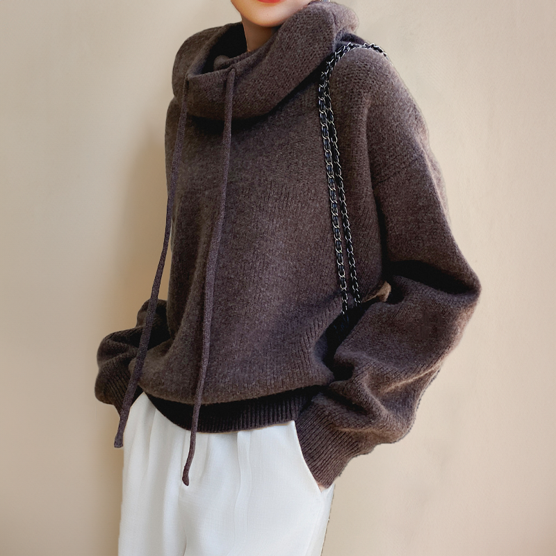 Rosalie | Knitted Hoodie
