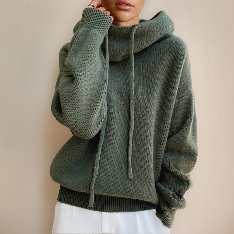 Rosalie | Knitted Hoodie