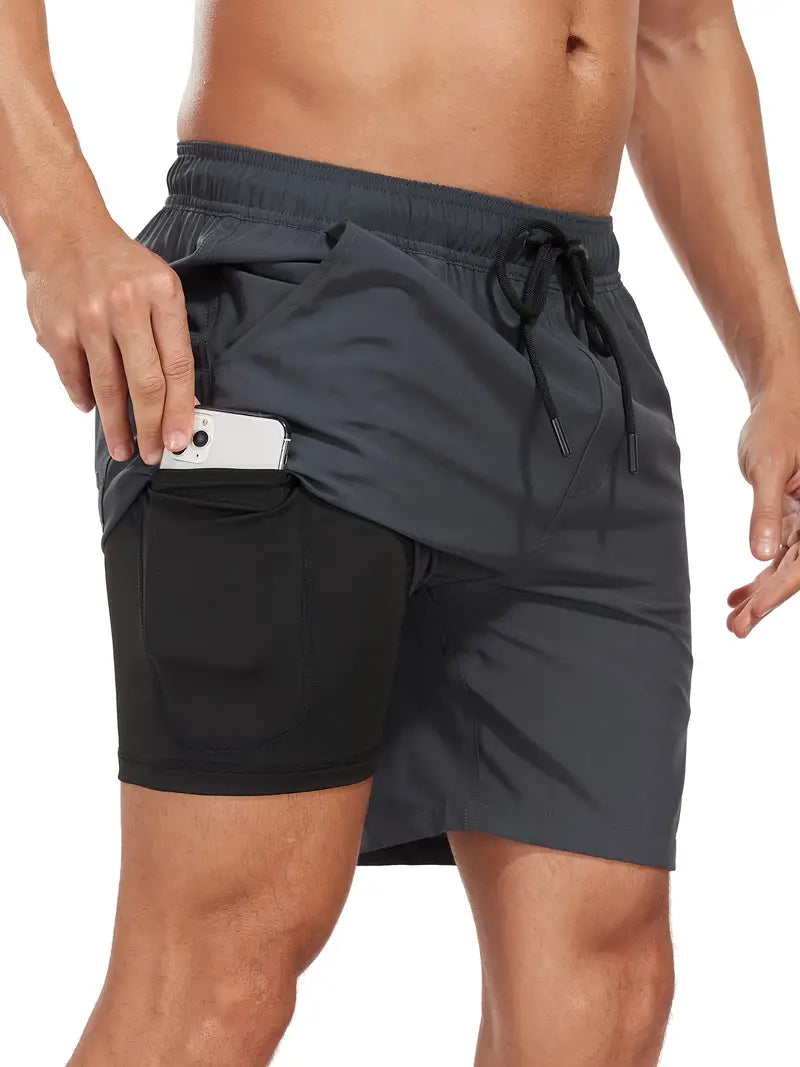 Zerno | Pantaloncini da Bagno 2-in-1 Uomo