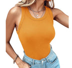 Liora | Ribstrikket Tanktop