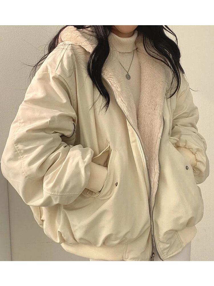 Luna | Bomber reversibile in teddy