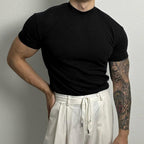 Elian | Muscle Fitted T-Shirt Herrer