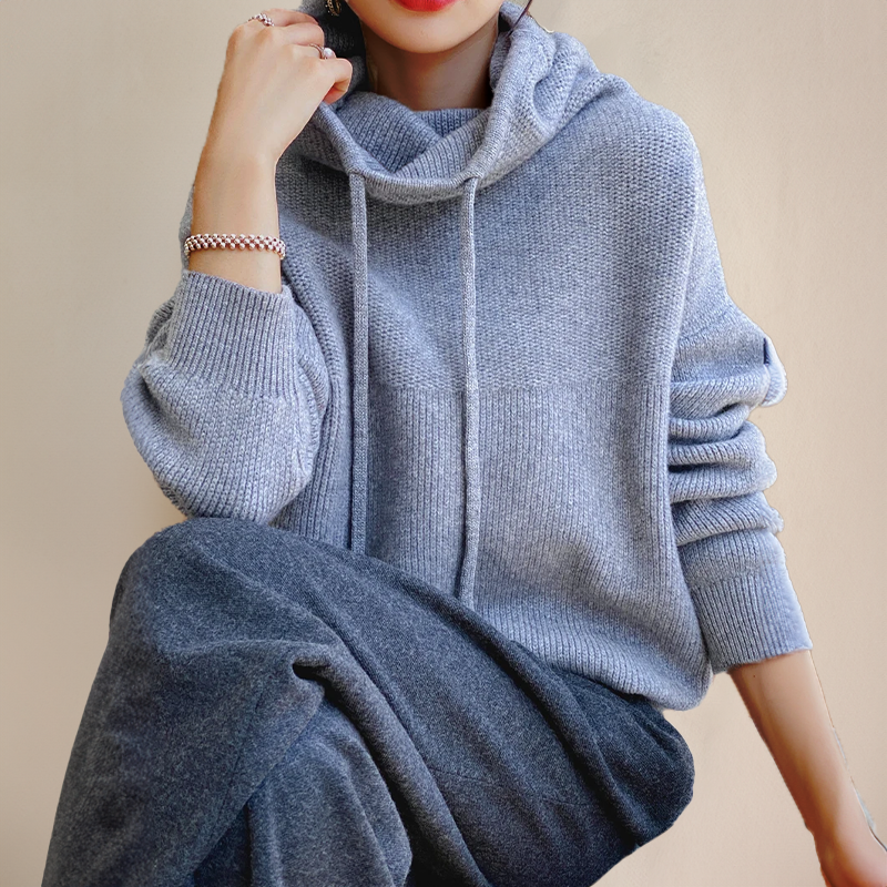 Rosalie | Knitted Hoodie