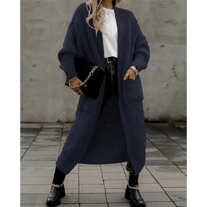 Amara | Lang Strikket Cardigan