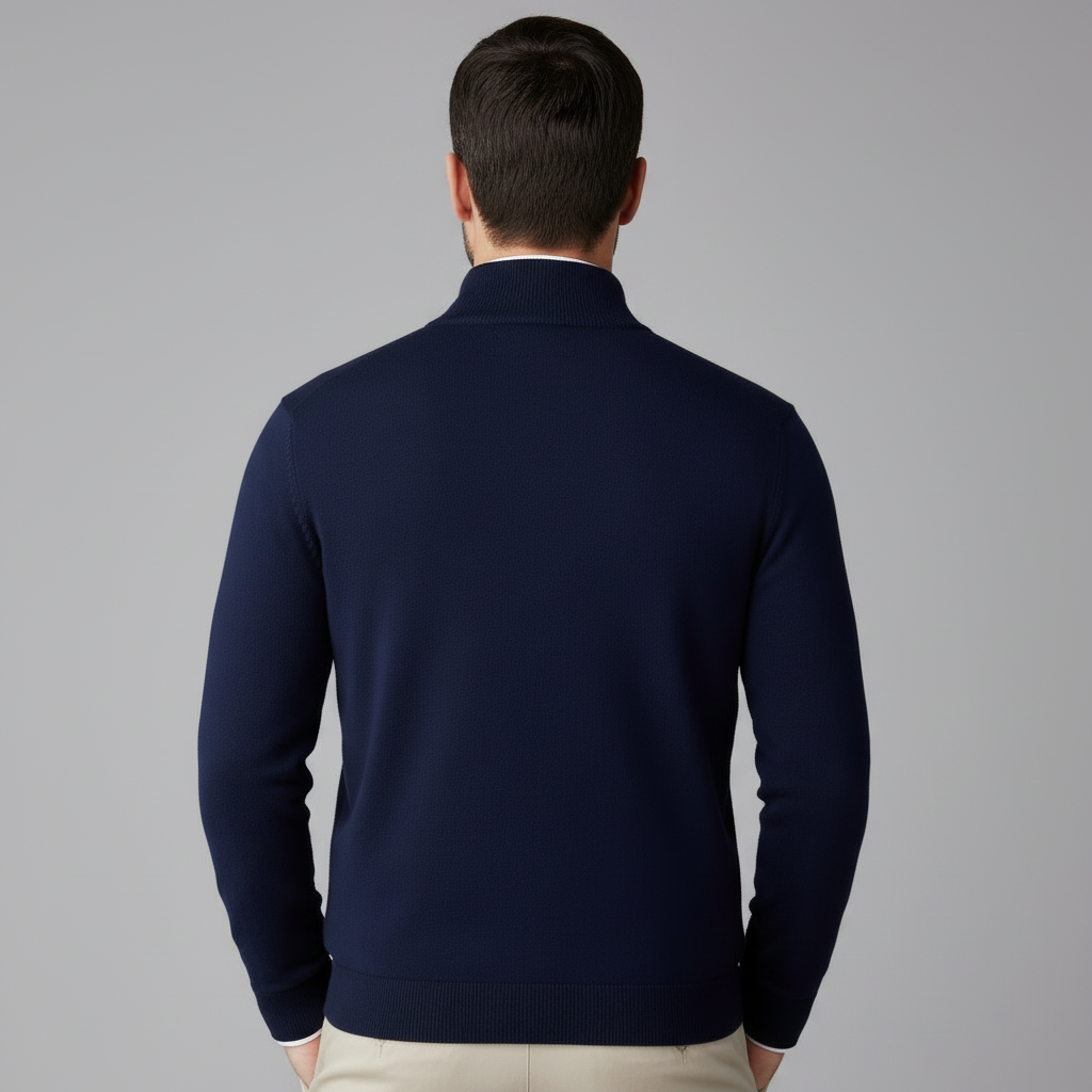 Armand|Maglione con Mezza Cerniera