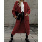 Amara | Lang Strikket Cardigan