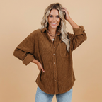 Livia | Fløjlsovershirt