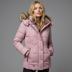 Vivianne | Padded Fur Coat for Women
