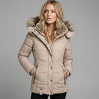 Vivianne | Padded Fur Coat for Women