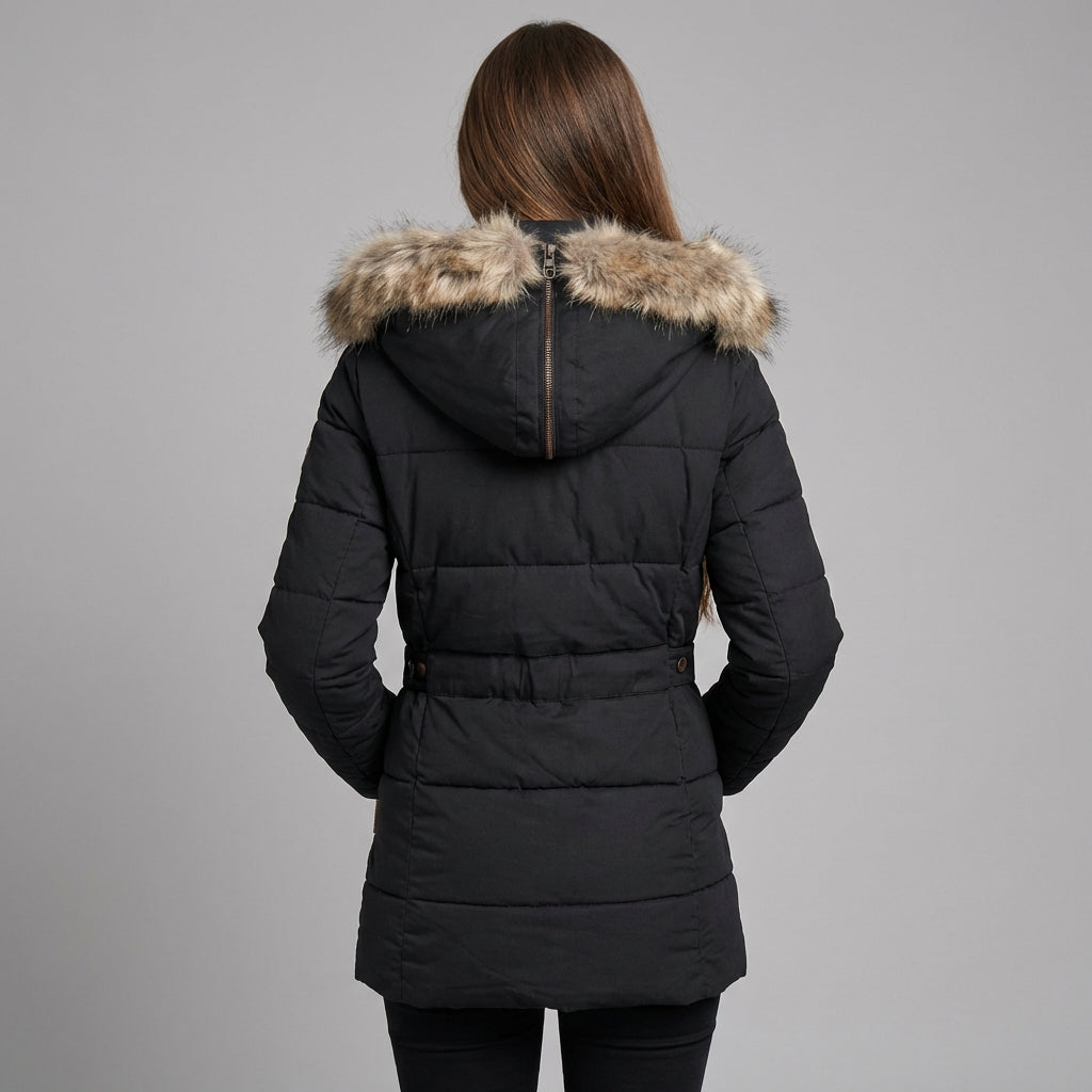 Vivianne | Padded Fur Coat for Women