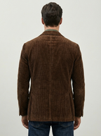 Victor | Vintage Fløjlsblazer med Vest