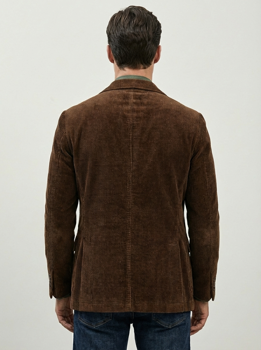 Victor | Vintage Fløjlsblazer med Vest