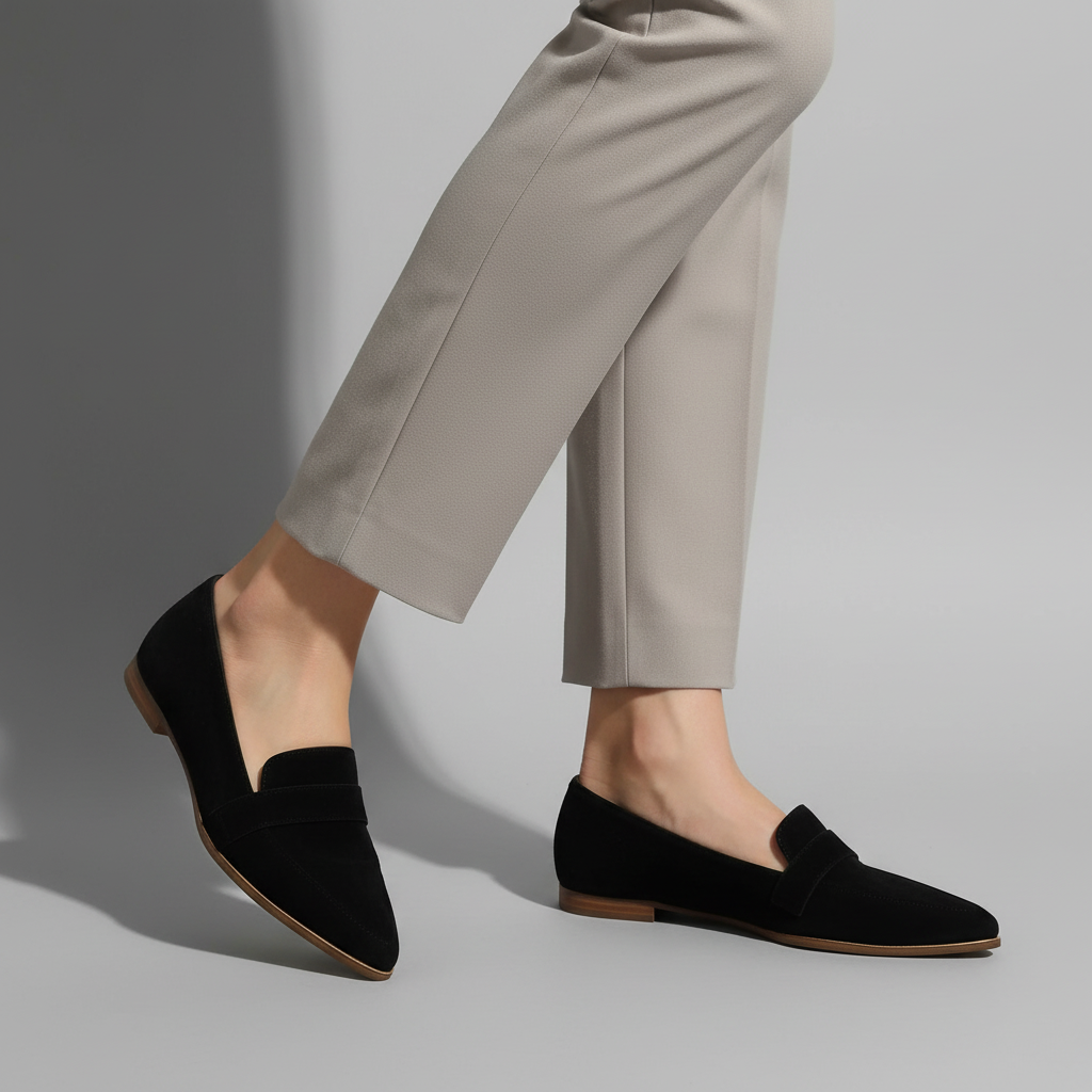 Serelina | Dame Loafers Med Spids Tå
