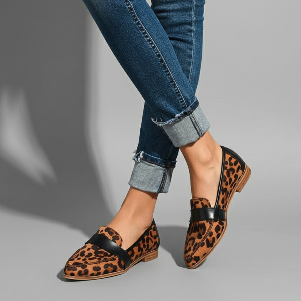 Serelina | Dame Loafers Med Spids Tå