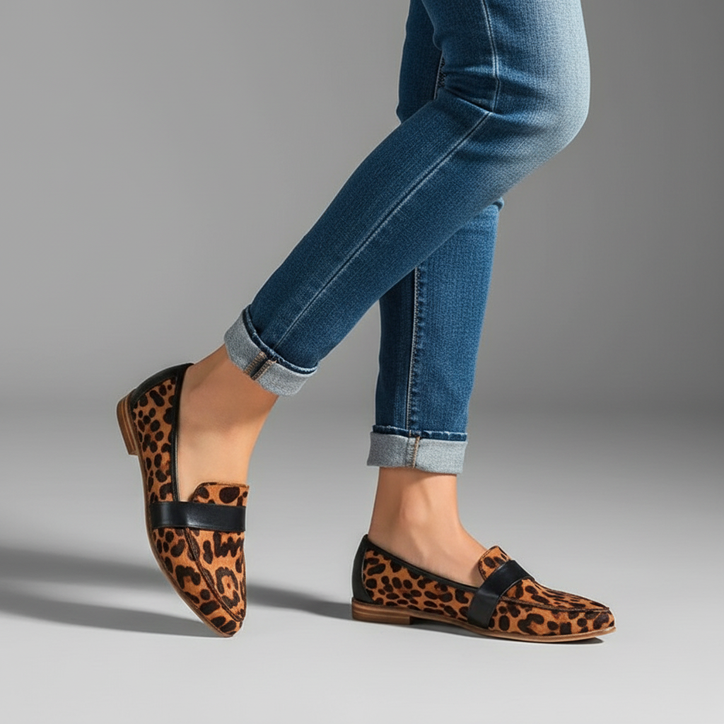 Serelina | Dame Loafers Med Spids Tå