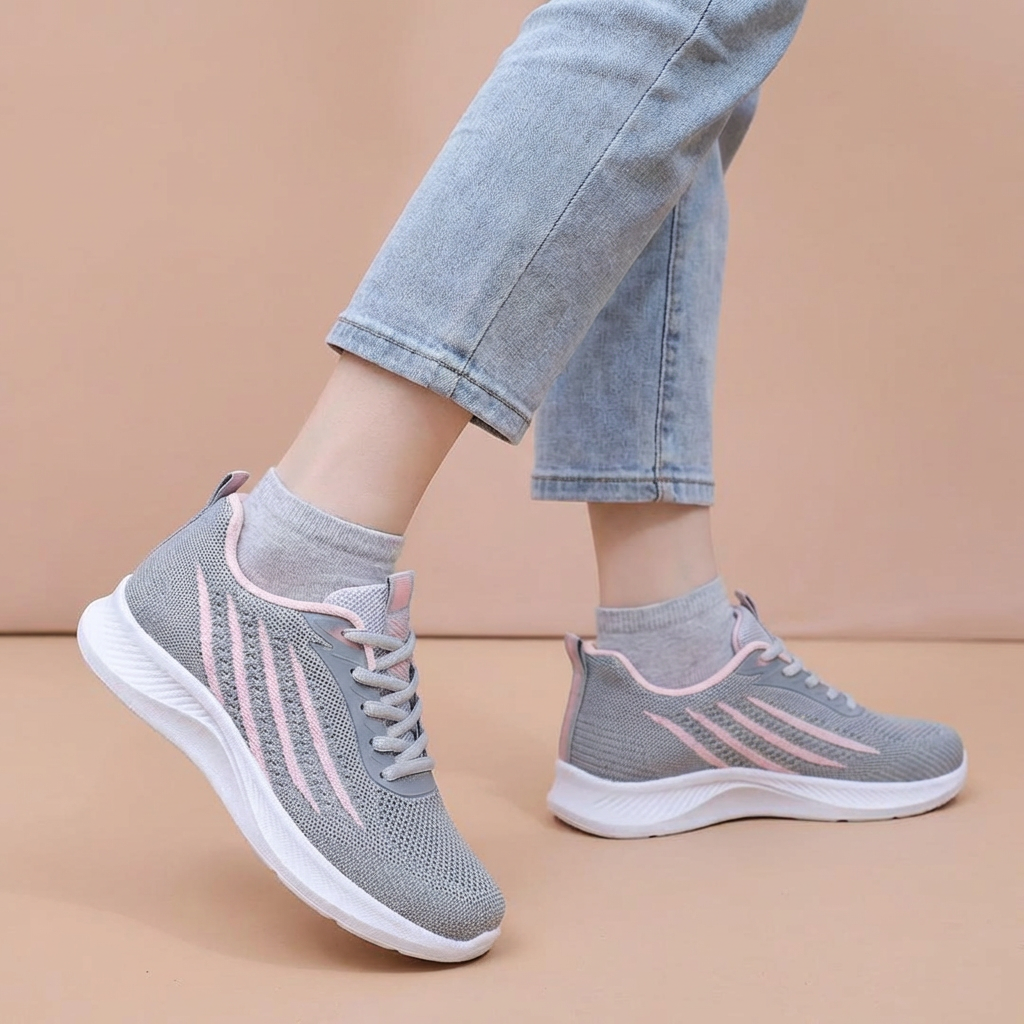 Aerina | Dame Sneakers Mesh