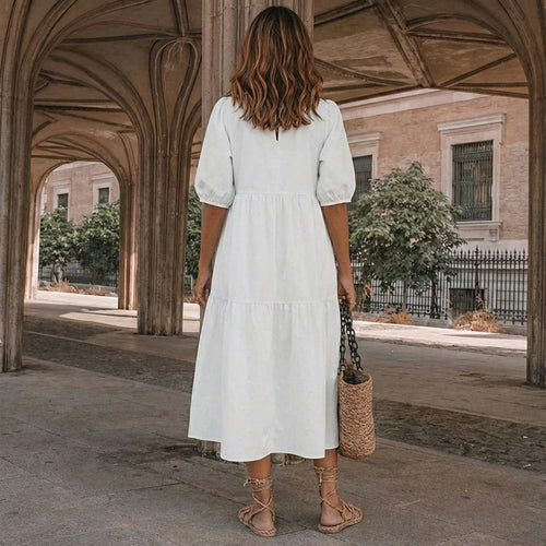 Almira | Midi Kjole Dame