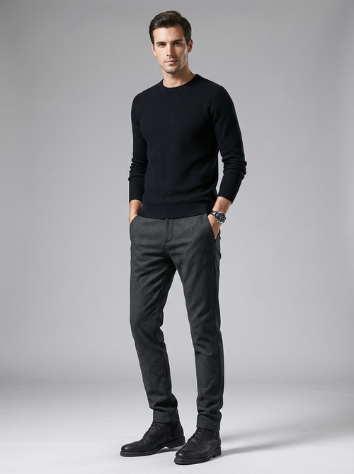 Valcero | Men's Slim Fit Trousers