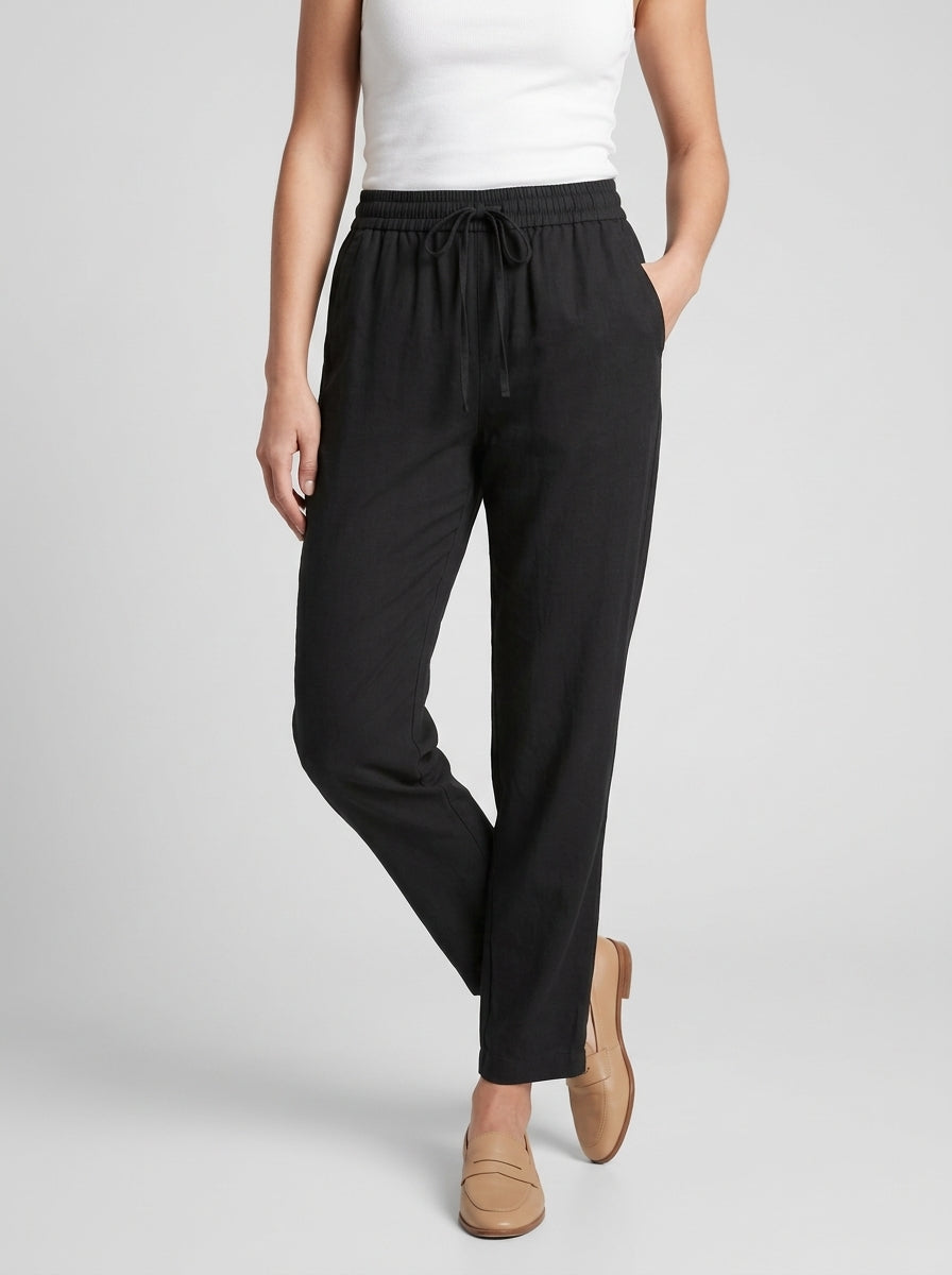 Alviera | Pantaloni estivi in lino da donna