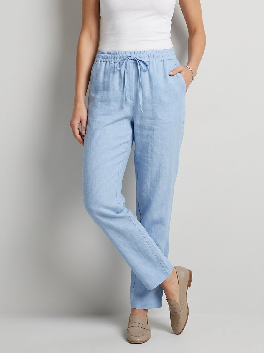 Alviera | Pantaloni estivi in lino da donna