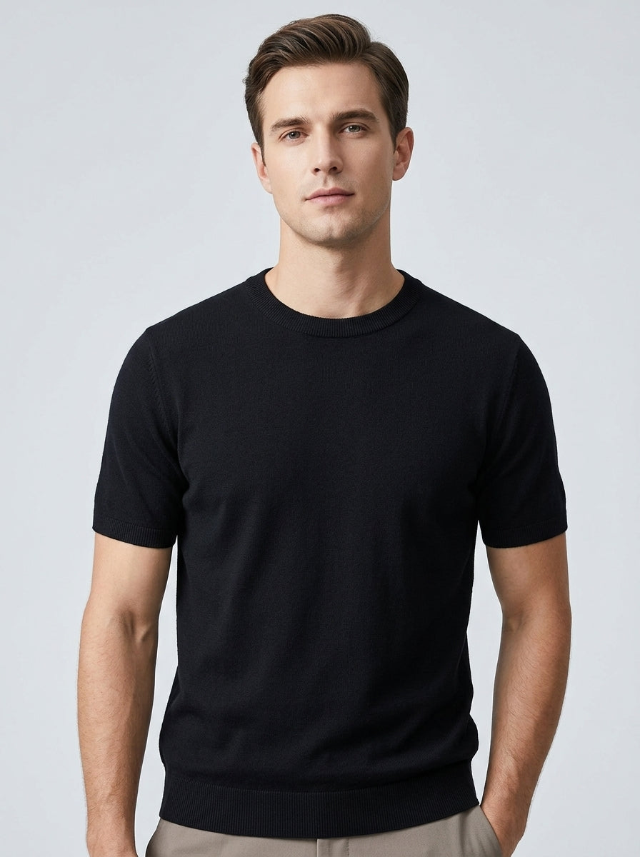 Marvion | Camiseta de lana merina para hombre