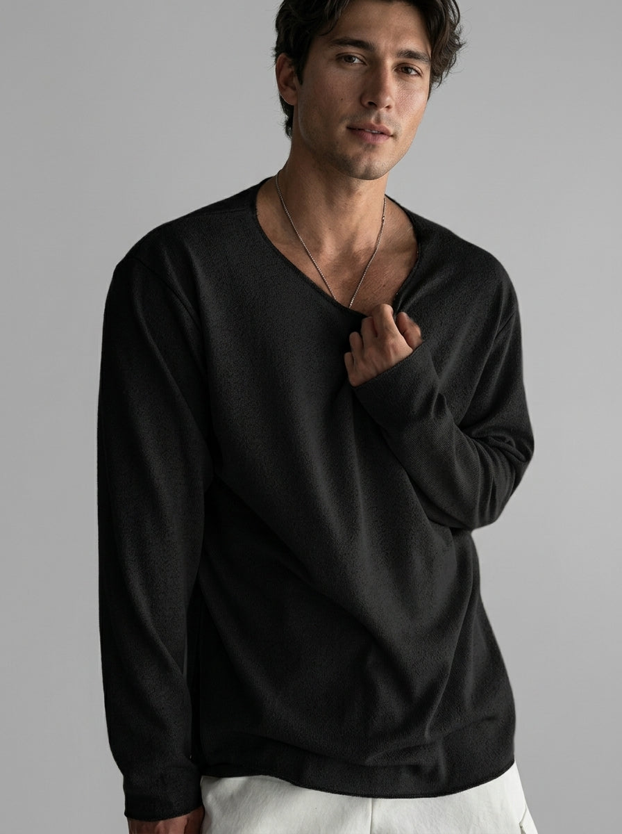 Elvario | Męski sweter
