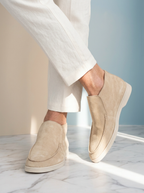 Alvaro | Mocassini classici in suede con design minimalista