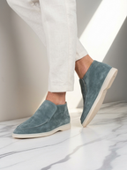 Alvaro | Mocassini classici in suede con design minimalista