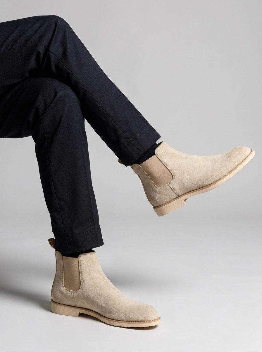 Soren | Chelsea Suede Boots for Men