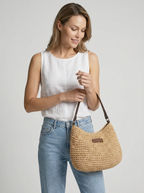 Celeste | Strå Crossbody Taske til Dame