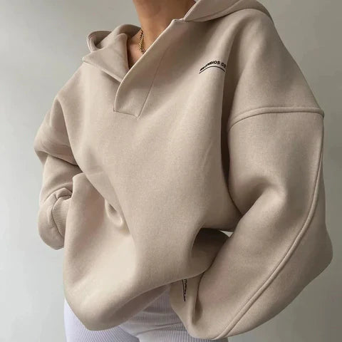 Mai | Felpa oversize con cappuccio
