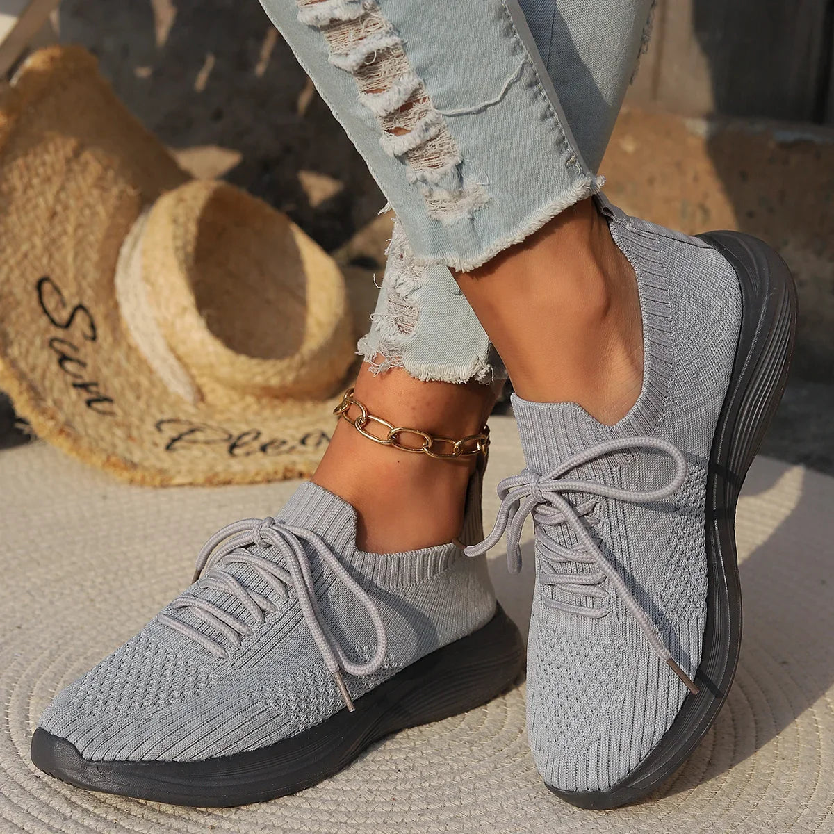 Selina | Mesh Sneakers Damer