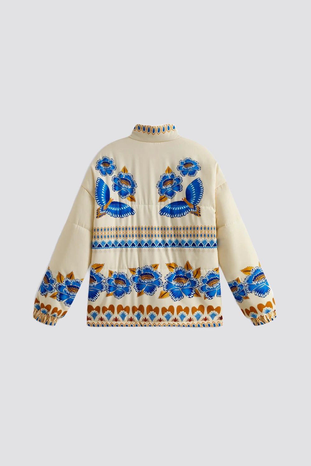 Althea | Let Vatteret Jakke Med Blomsterprint
