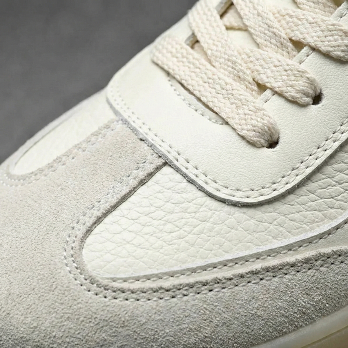 Leandro | Herre lædersneakers med snørebånd og retrolook