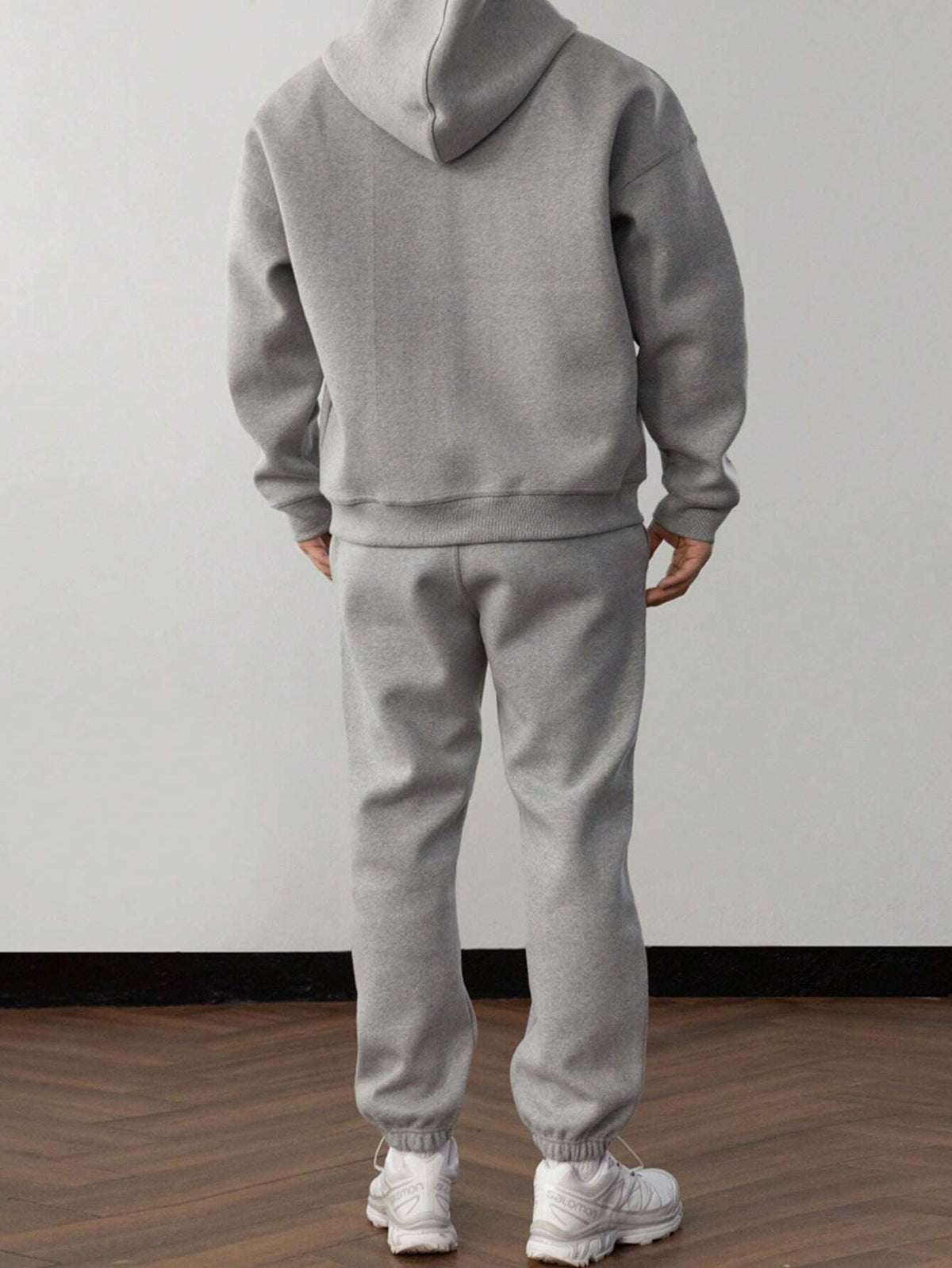 Leon | Men's fleece tracksuit with hoodie and trousers