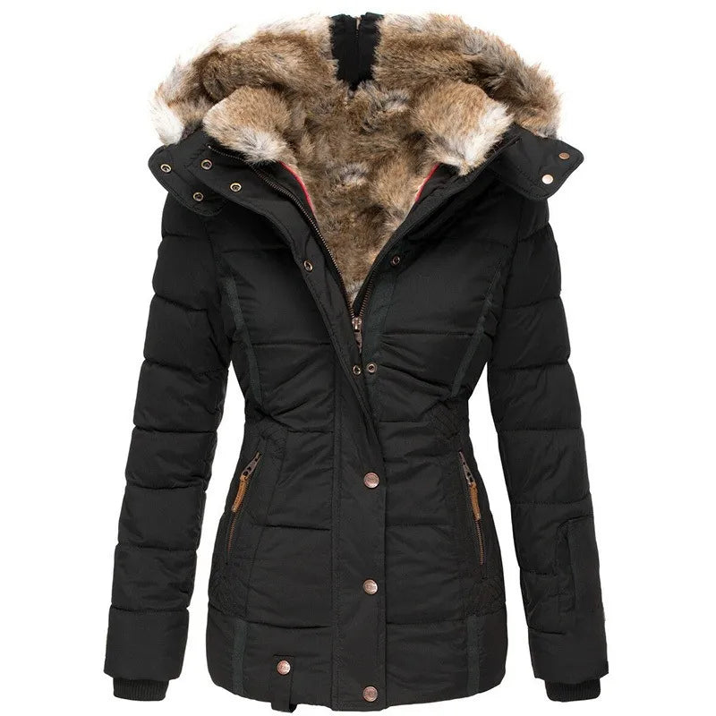 Vivianne | Padded Fur Coat for Women