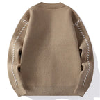 Lucian | Herre cardigan i bomuldsblanding med V-hals