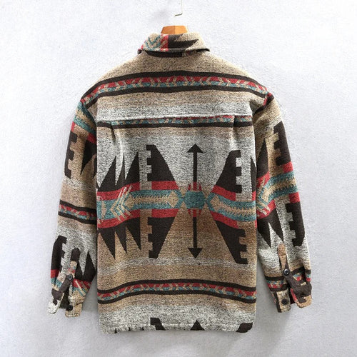 Victor | Aztec Flannel Overskjorte