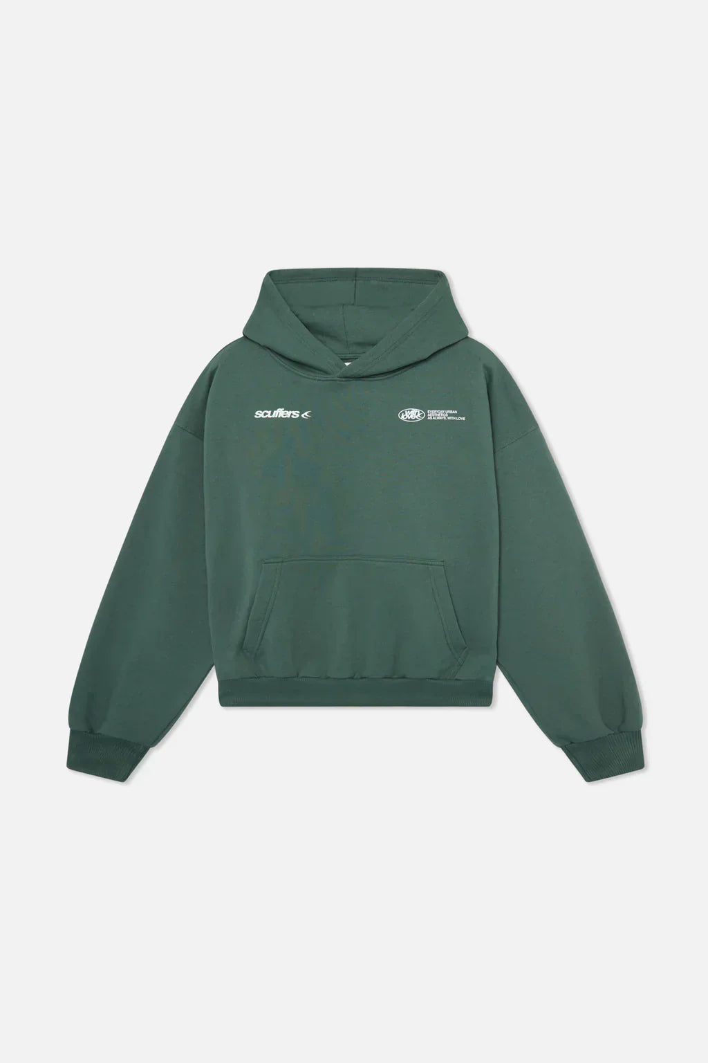 Meline | Dame oversized hoodie i bomuldsblanding