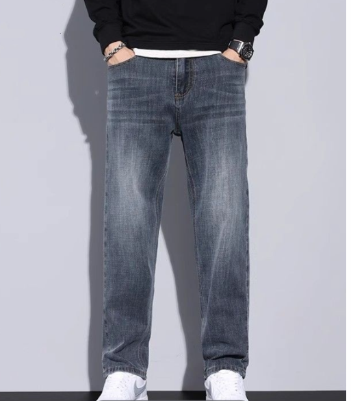 Milo | Herre jeans med løs pasform og lige ben