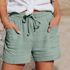Sienna | Bomuldsmuslin Shorts Damer