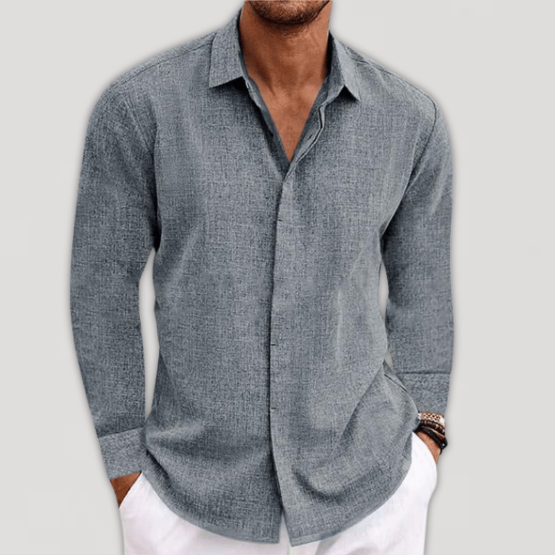 Lazaro | Camicia Estiva in Lino Uomo