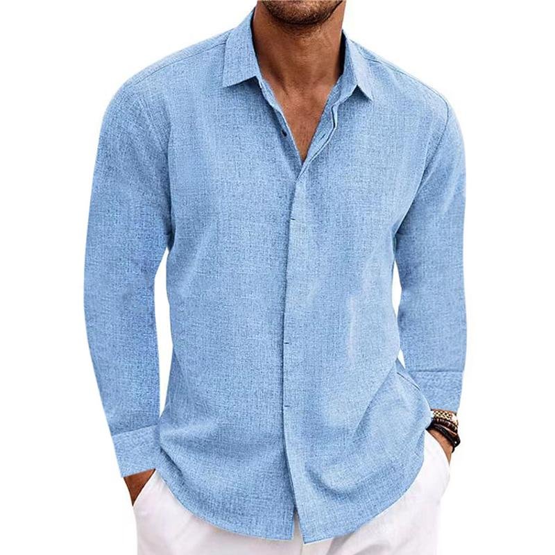 Lazaro | Camicia Estiva in Lino Uomo
